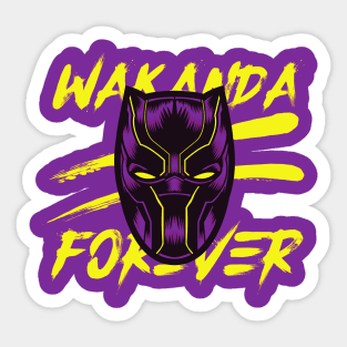 Wakanda Forever - RIP Chadwick Sticker